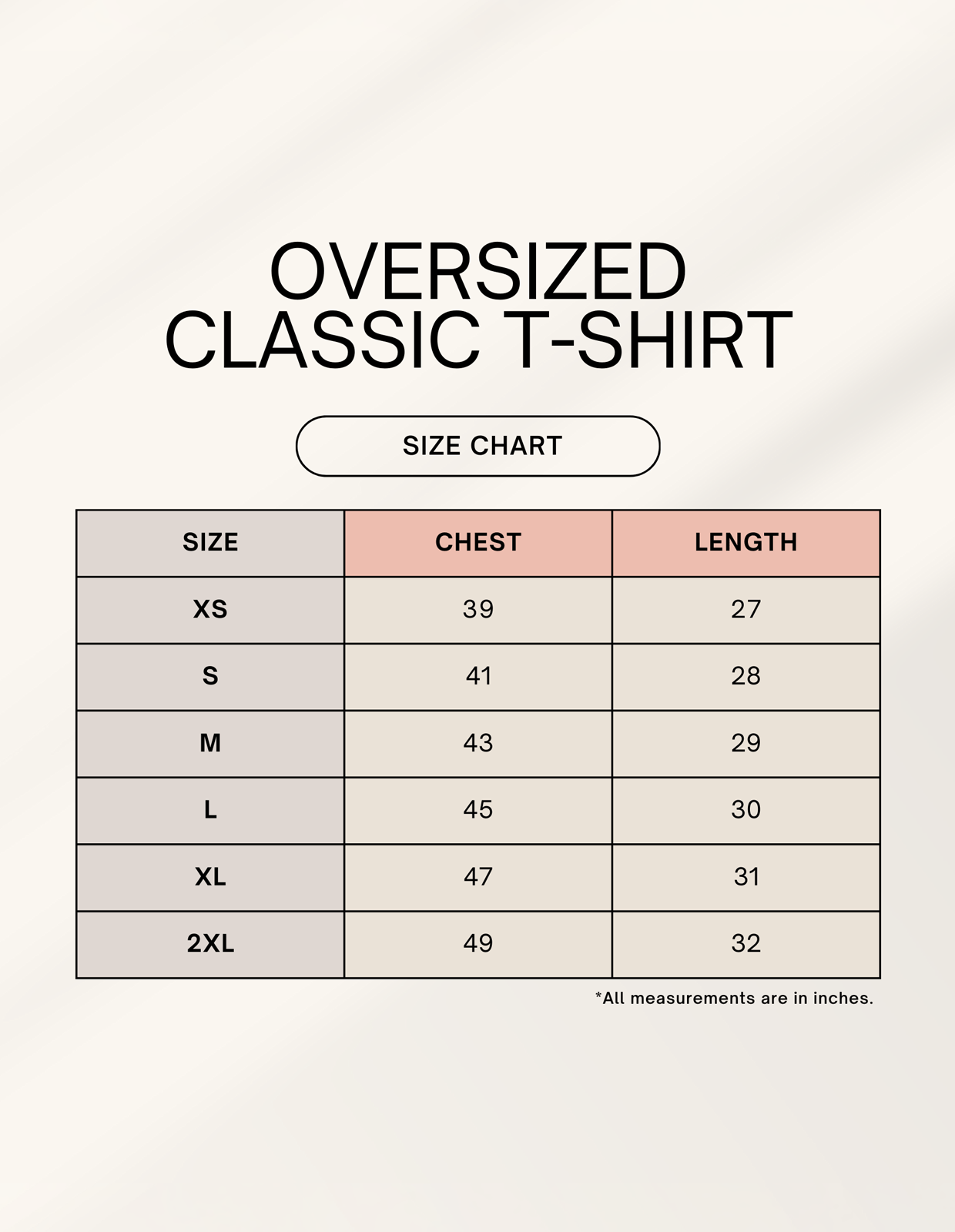 Oversized Classic T-Shirt - QuickPrintoutOversized Classic T-ShirtQuickPrintout Brand®QuickPrintout